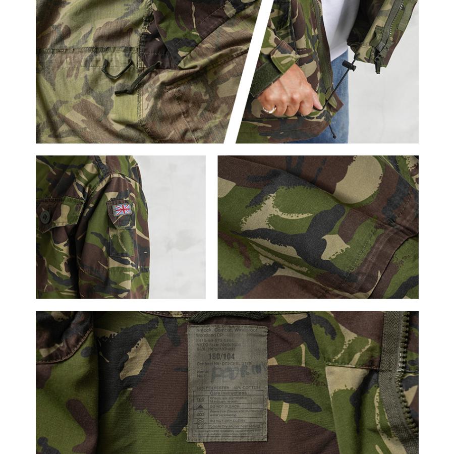 MILITARY 実物 USED イギリス軍 WINDPROOF コンバット スモック MILITARY 実物 USED イギリス軍 WINDPROOF コンバット スモック