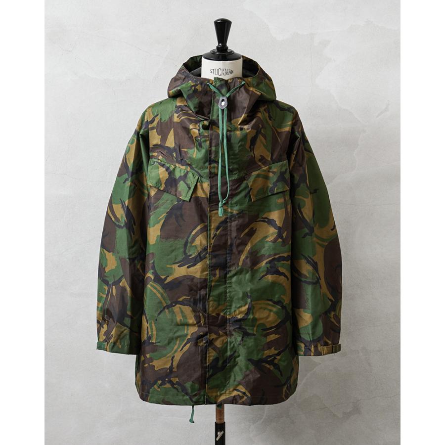 イギリス軍　カモフラージュ フード付き ミリタリージャケット MILITARY（ミリタリー） 実物 USED イギリス軍 WATERPROOF スモック
