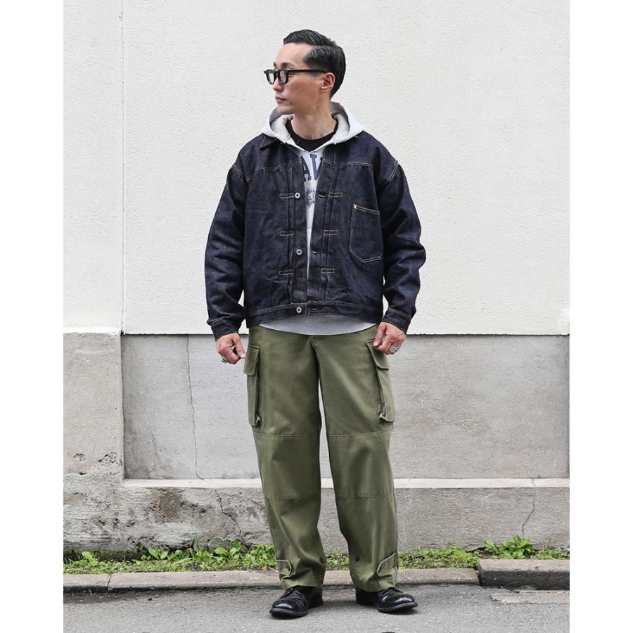 新品 フランス軍タイプ M-47 カーゴパンツ 後期型 HBT ヘリンボーン