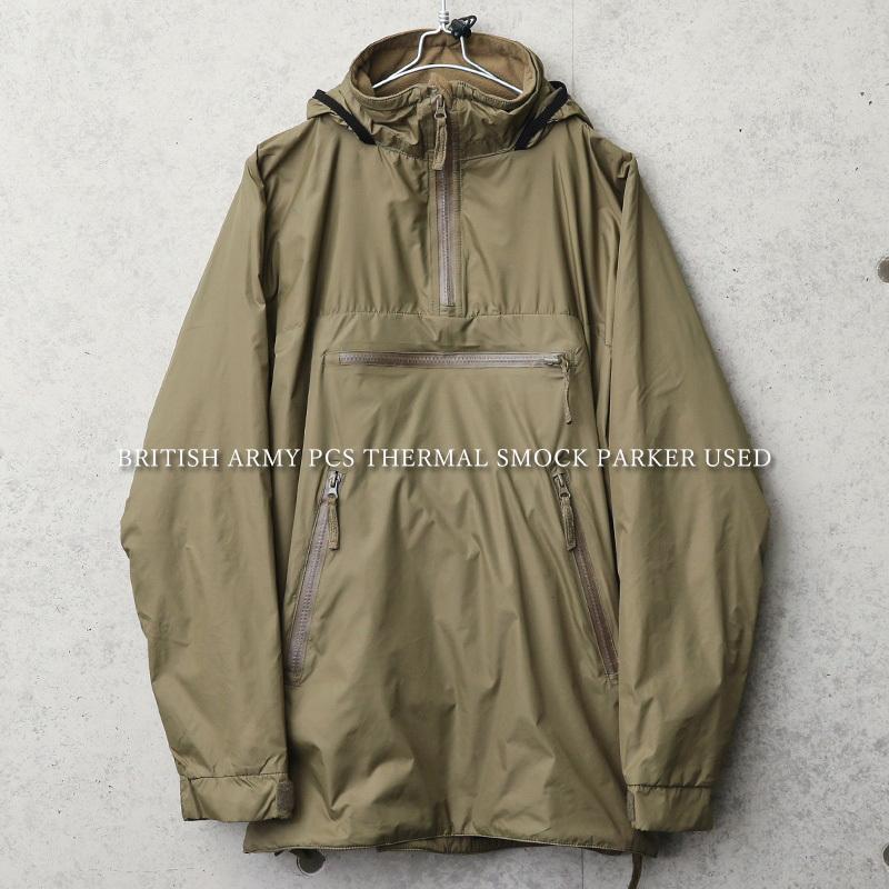 MILITARY 実物 USED イギリス軍 PCS THERMAL スモックパーカー MILITARY 実物 USED イギリス軍 PCS THERMAL スモックパーカー