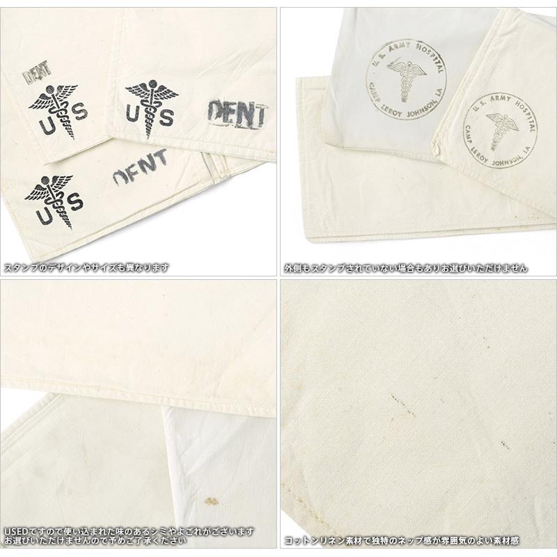 MILITARY（ミリタリー） 実物 USED 米軍 コットンリネン メディカル
