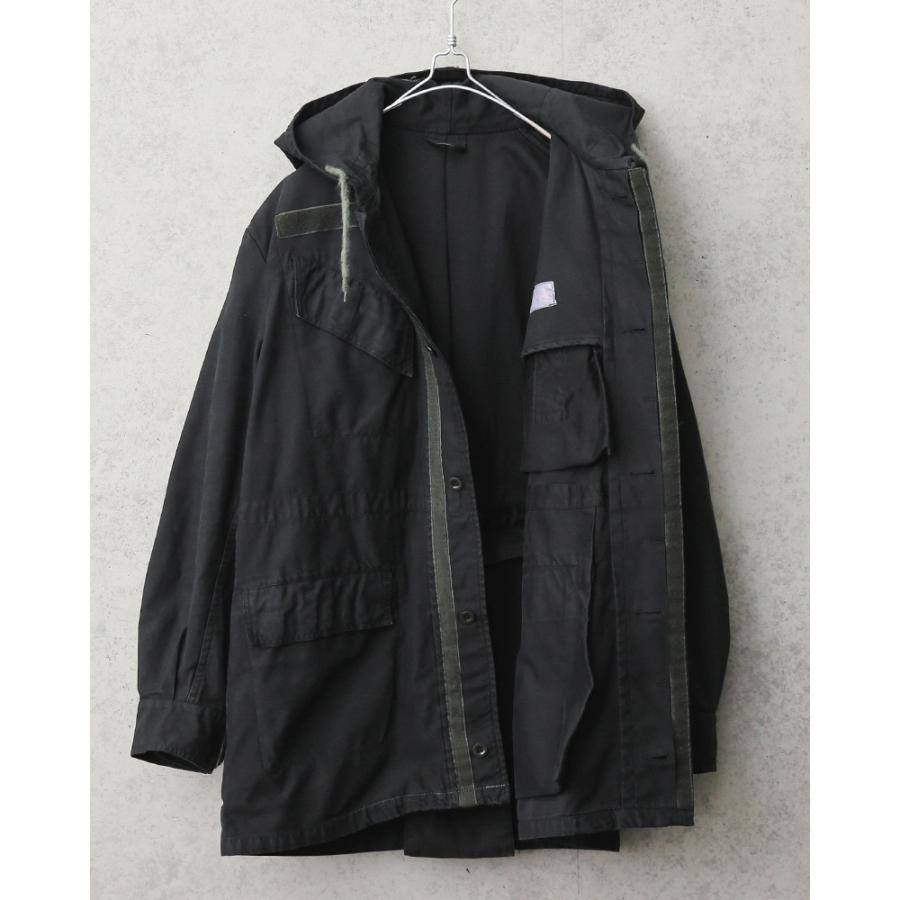 MILITARY 実物 USED ベルギー軍 M-64 AIR FORCE フーデッド MILITARY 実物 USED ベルギー軍 M-64 AIR FORCE フーデッド