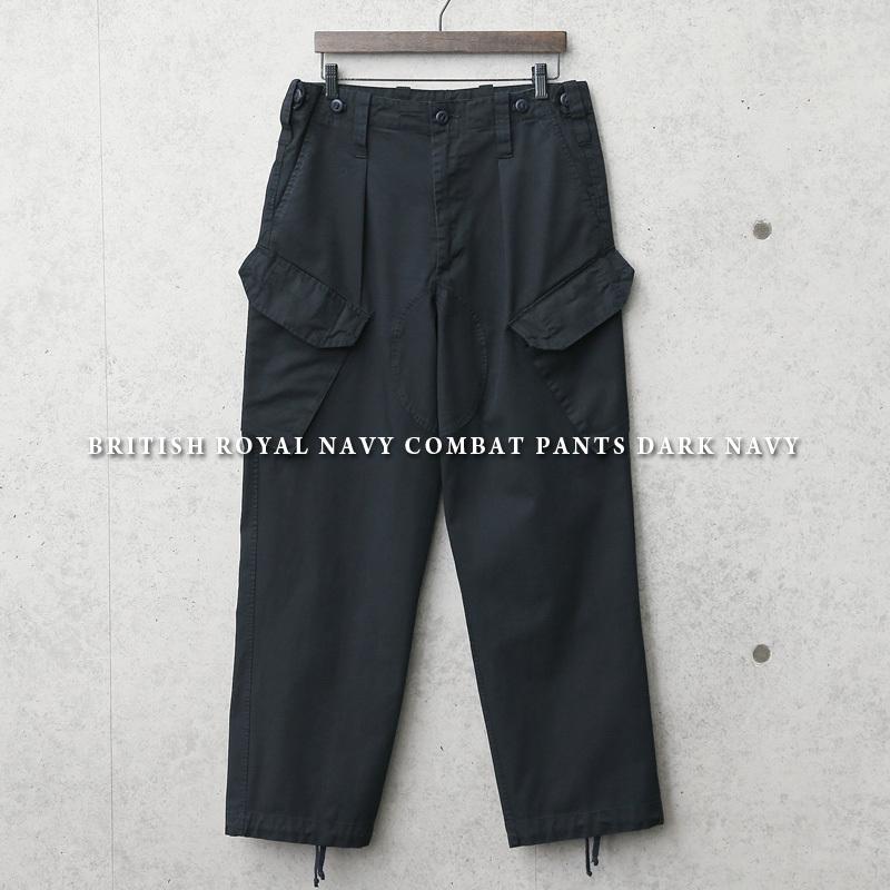 実物 USED イギリス軍  NAVY COMBAT カーゴパンツ MILITARY 実物 USED イギリス軍 ROYAL NAVY COMBAT カーゴパンツ