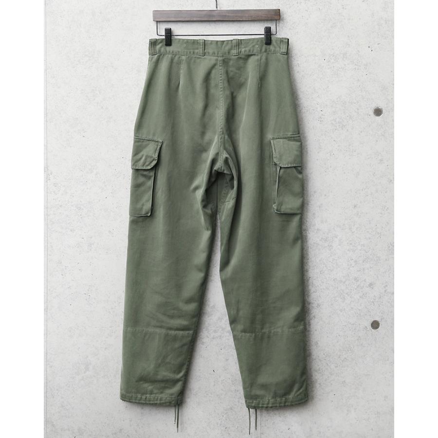 MILITARY 実物 USED フランス軍 M-64 カーゴパンツ メンズ 軍 MILITARY 実物 USED フランス軍 M-64 カーゴパンツ メンズ 軍