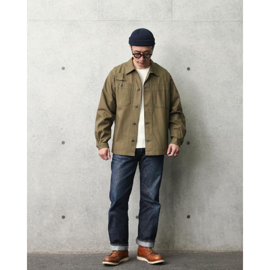 【デッドストック】GOOUCH ミリタリージャケット　カーキ　zip MILITARY MADE IN USA 新品 米軍 デッドストック BDU ジャケット