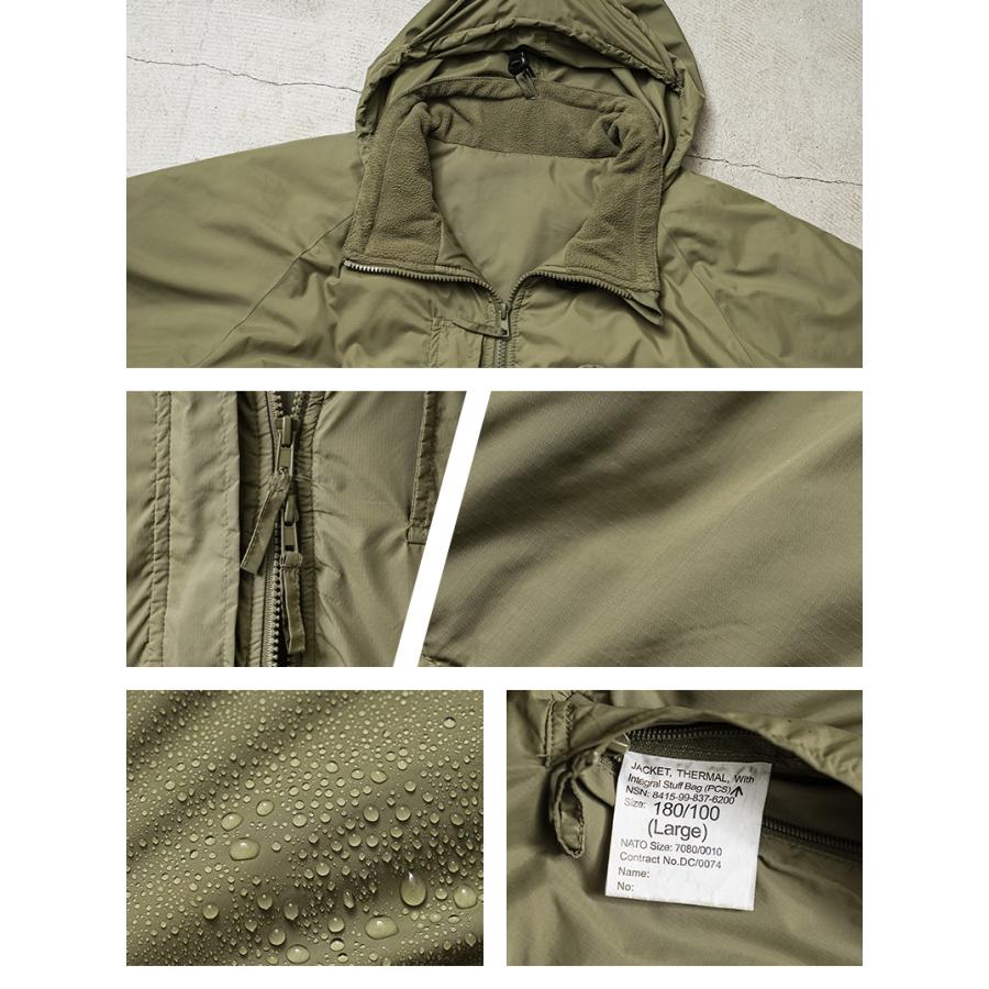 MILITARY（ミリタリー） 実物 USED イギリス軍 PCS THERMAL ジャケット