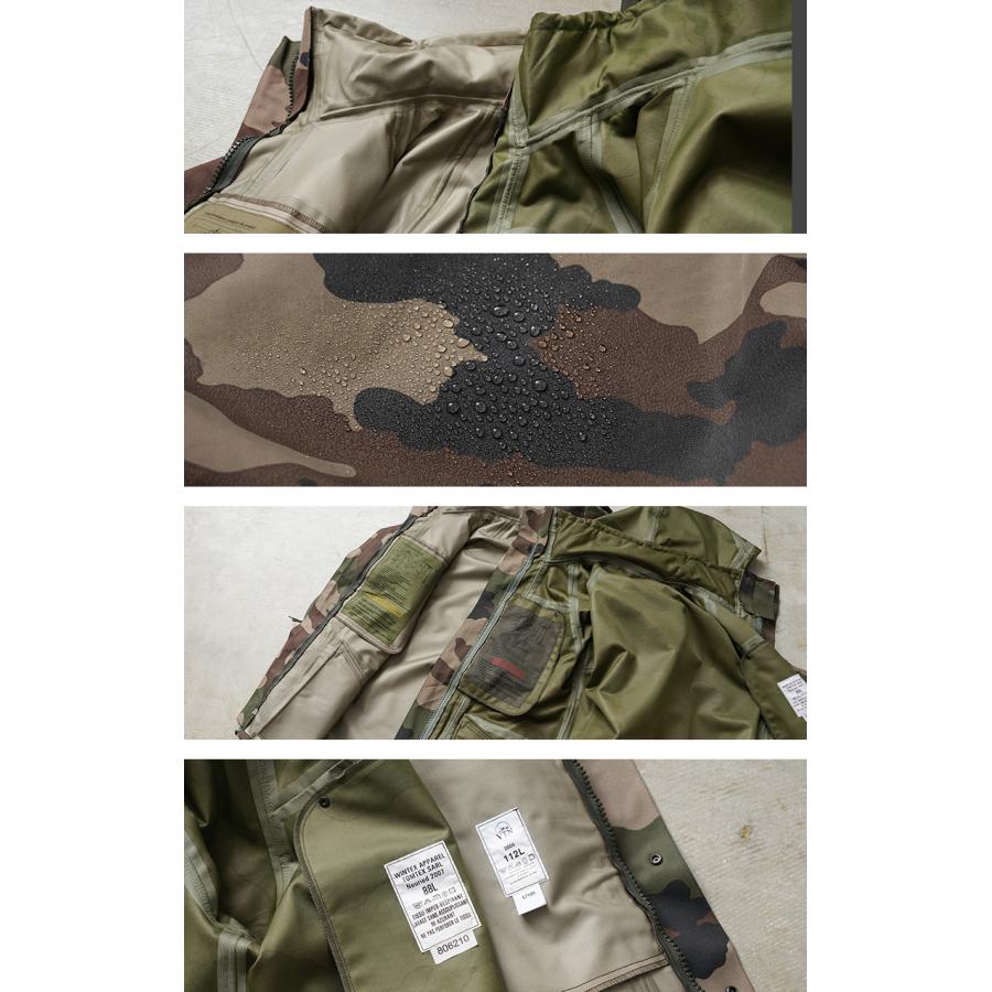 実物 新品 デッドストック フランス軍 CCE CAMO WATERPROOF フィールドパーカ 4ポケット マウンテンパーカー 軍モノ 古着 アウター【クーポン対象外】【I】｜waiper｜20