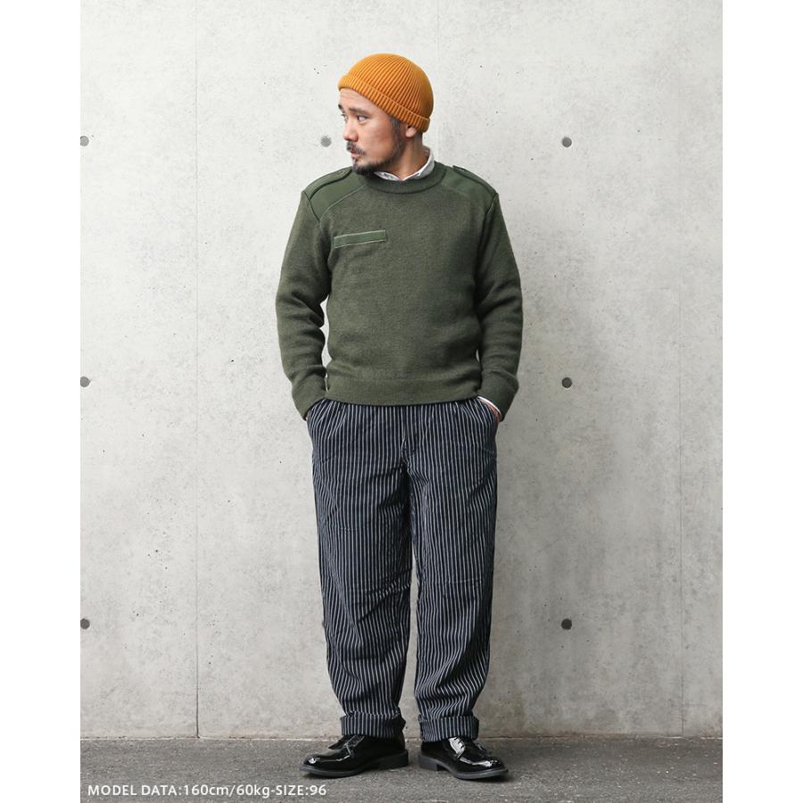 MILITARY 実物 USED フランス軍 コマンドセーター SAINT JAMES MILITARY 実物 USED フランス軍 コマンドセーター SAINT JAMES