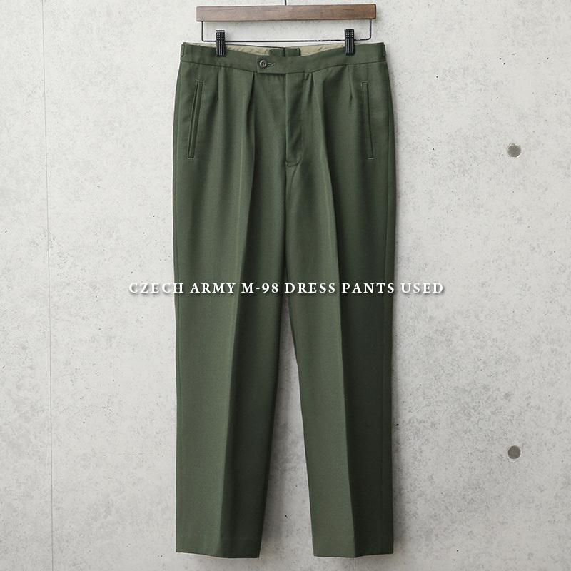 実物 Used チェコ軍 M 98 ドレスパンツ メンズ ミリタリーパンツ スラックス 軍パン 軍服 キレイ目 ユーロ古着 おしゃれ クーポン対象外 T Wip ミリタリーショップwaiper 通販 Yahoo ショッピング