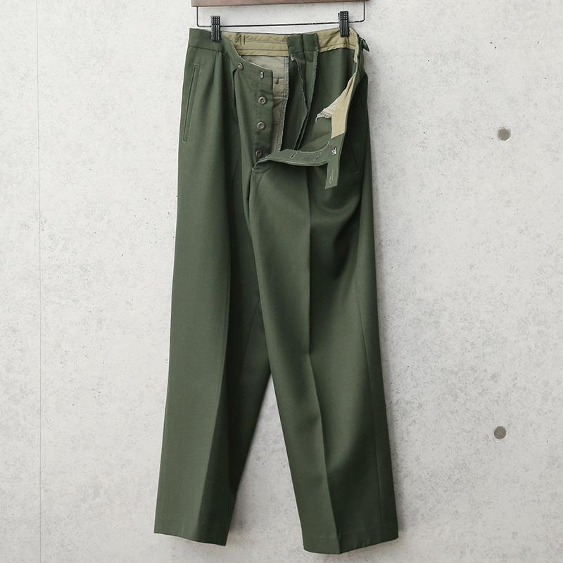 MILITARY（ミリタリー） 実物 USED チェコ軍 M-98 ドレスパンツ メンズ
