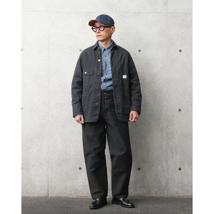 MILITARY 新品 フレンチワークタイプ モールスキン パンツ MILITARY 新品 フレンチワークタイプ モールスキン パンツ