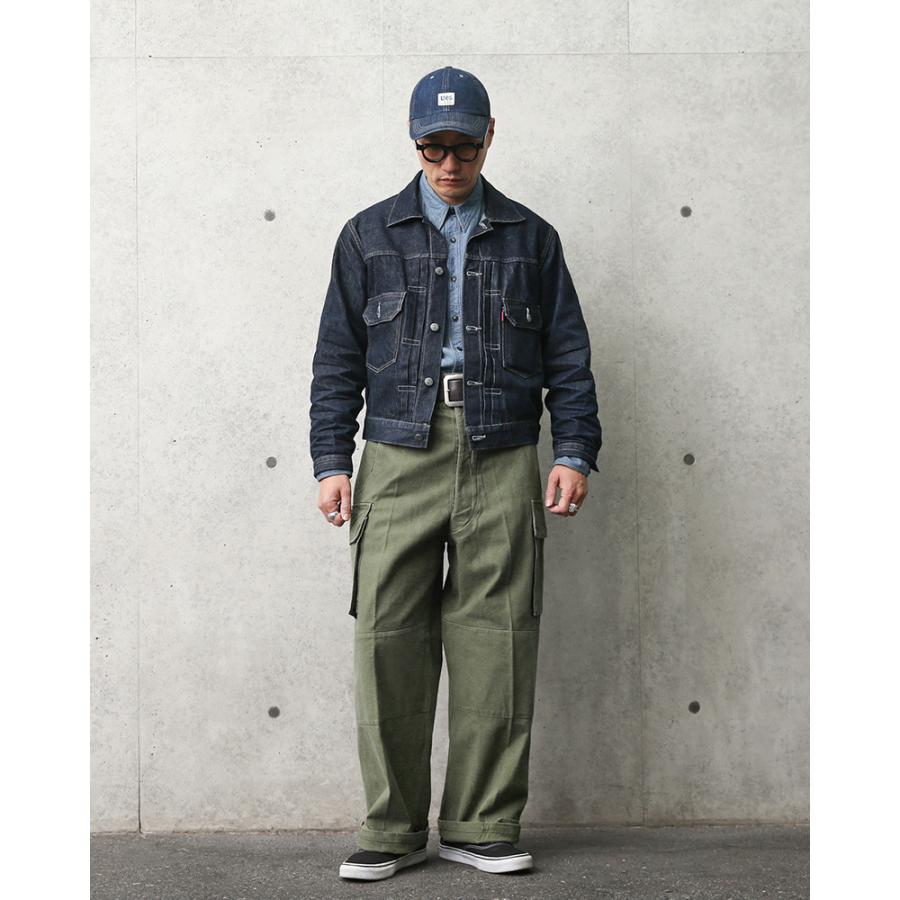 MILITARY 希少 実物 USED フランス軍 M-47 カーゴパンツ 前期型 MILITARY 希少 実物 USED フランス軍 M-47 カーゴパンツ 前期型