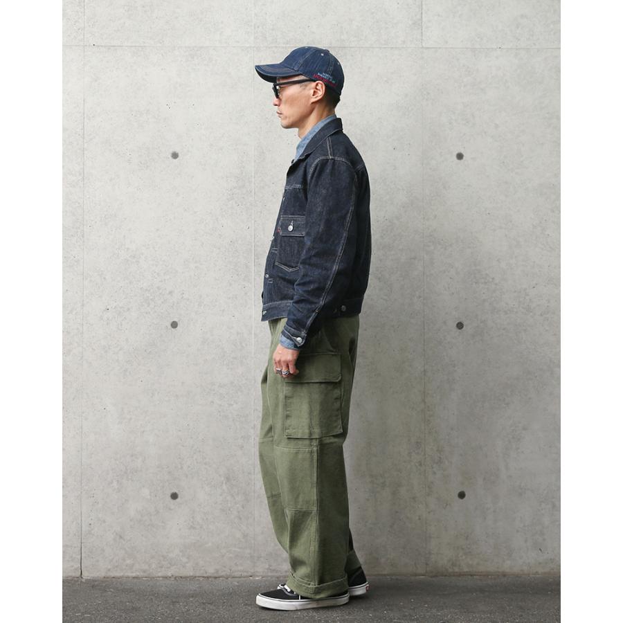 MILITARY（ミリタリー） 希少 実物 USED フランス軍 M-47 カーゴパンツ