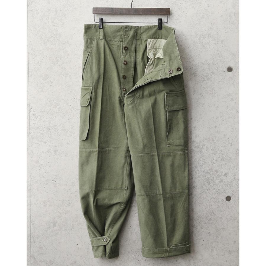 MILITARY 希少 実物 USED フランス軍 M-47 カーゴパンツ 前期型 MILITARY 希少 実物 USED フランス軍 M-47 カーゴパンツ 前期型