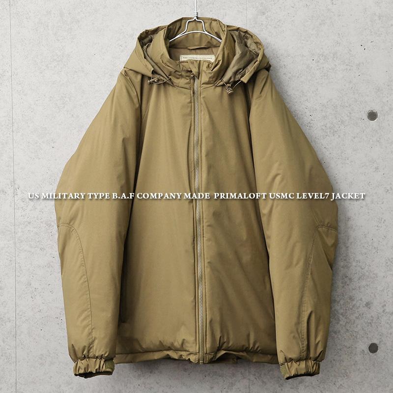 B A F社製 U S Type Usmc Level 7 プリマロフト ジャケット Coyote メンズ レベル7 ハーピースーツ ミリタリージャケット アウター クーポン対象外 T Wip ミリタリーショップwaiper 通販 Yahoo ショッピング