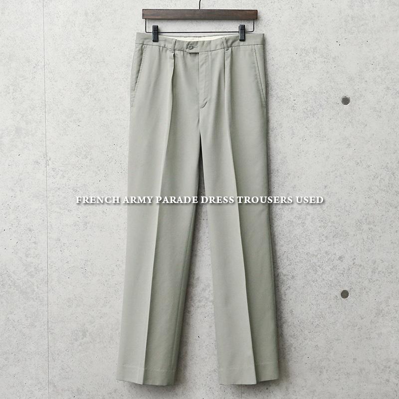 MILITARY 実物 USED フランス軍 PARADE DRESS トラウザーズ メンズ
