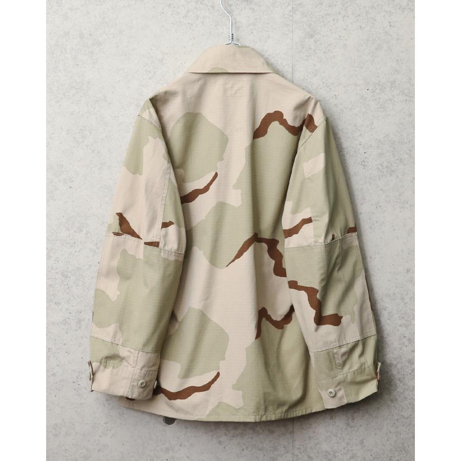 実物 新品 デッドストック 米軍 3カラーデザートカモ DCU ジャケット リップストップ / 3C DESERT CAMO BDU ミリタリー アウター 軍モノ【クーポン対象外】【I】｜waiper｜04