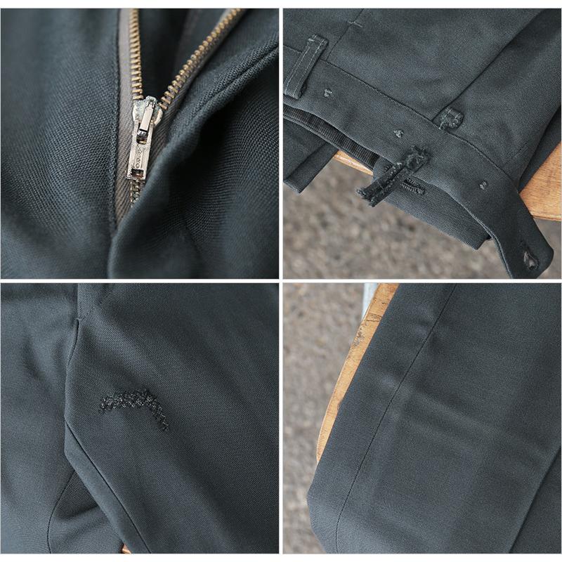 メンズ ミリタリートラウザーズ 最初にトライすべきトラウザーズは、ミリタリーの無骨さに品格をプラス