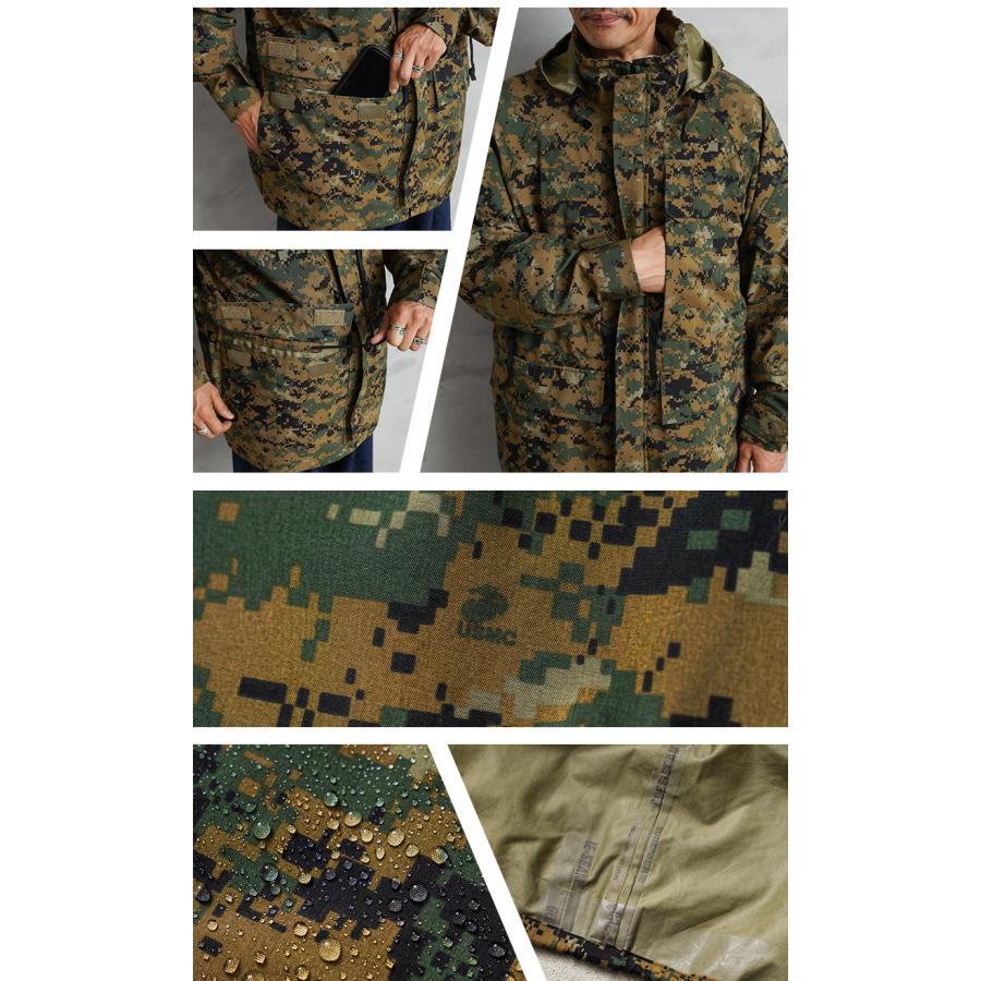 j118 USMC MARPAT デジタルカモ ジャケット 実物 ミリタリー MILITARY（ミリタリー） 実物 USED 米海兵隊（U.S.M.C.）ECWCS GORE