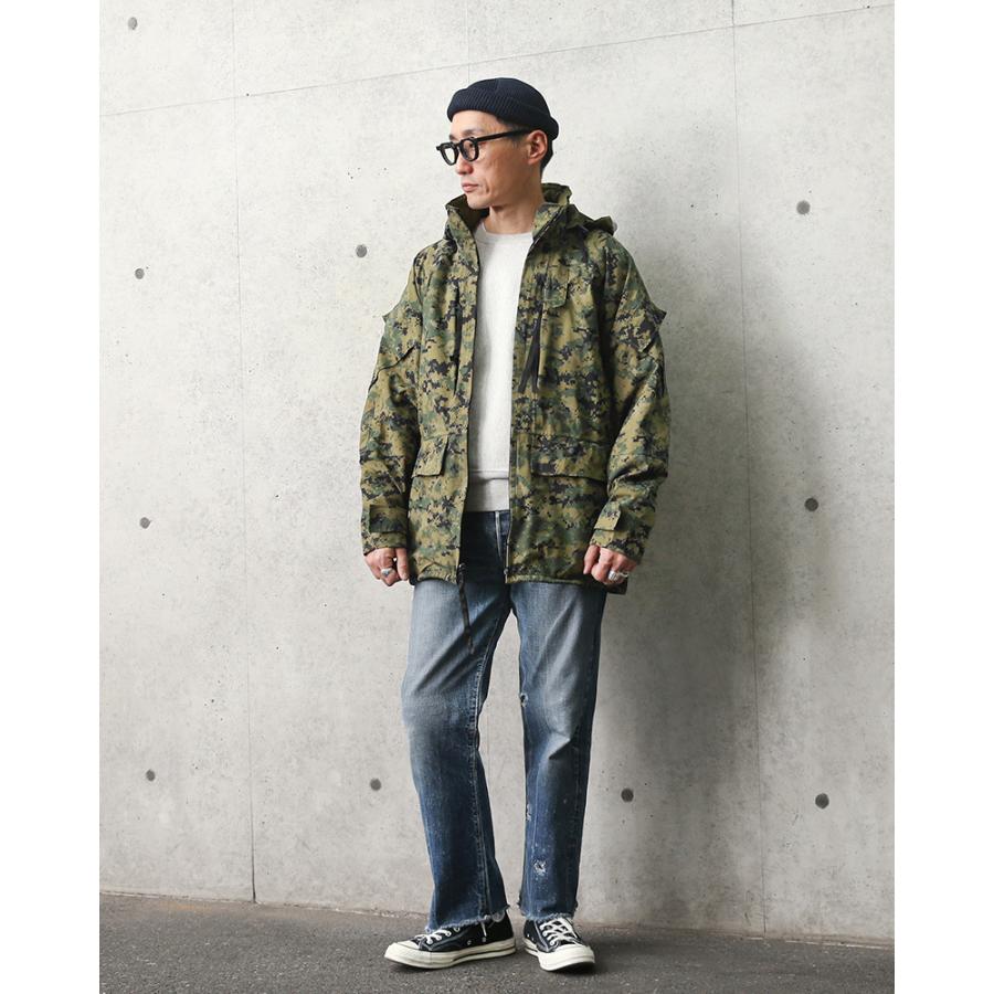 実物 USED 米海兵隊（U.S.M.C.）ECWCS WATERPROOF パーカー WOODLAND MARPAT メンズ ミリタリージャケット  アウター エクワックス【クーポン対象外】【I】