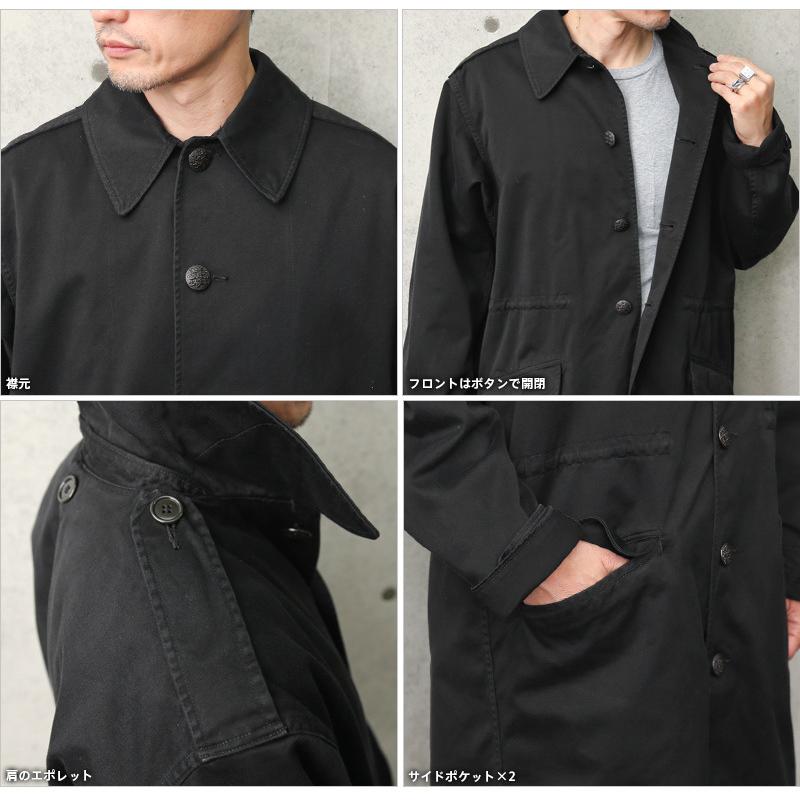 実物USEDデンマーク軍 1970年代フィールドコート BLACK染めミリタリー MILITARY（ミリタリー） 実物 USED デンマーク軍 1970年代