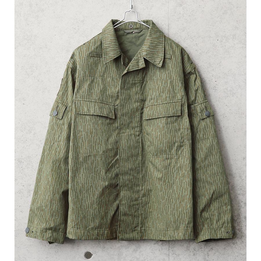 MILITARY 実物 USED 東ドイツ軍 レインドロップカモ フィールド MILITARY 実物 USED 東ドイツ軍 レインドロップカモ フィールド