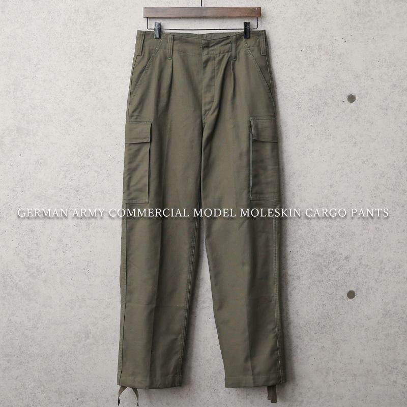 MILITARY 新品 ドイツ軍 COMMERCIAL MODEL モールスキン カーゴ