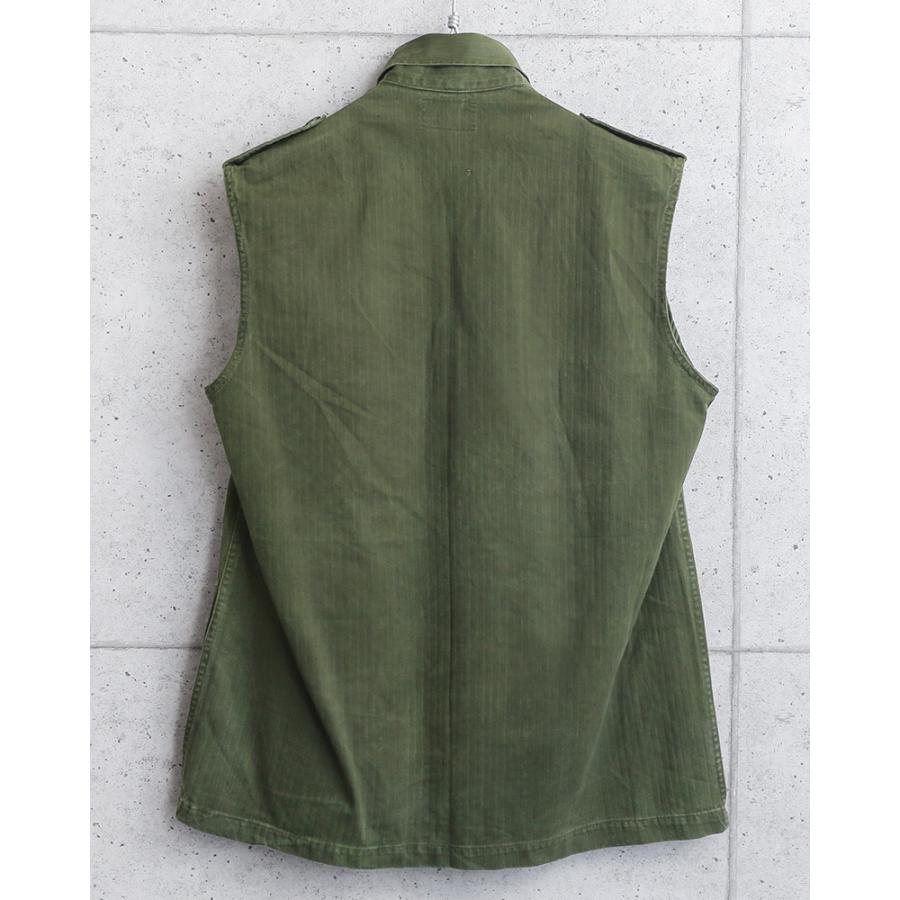 【美品】U.S.ミリタリー 81s リメイク キルティング ベスト ワッペン付き MILITARY - 