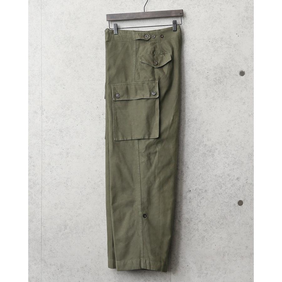 60s 軍パン オランダ軍 リメイク ダブルフェイス フィールド カーゴパンツ MILITARY（ミリタリー） 実物 USED オランダ軍 ダブルフェイス