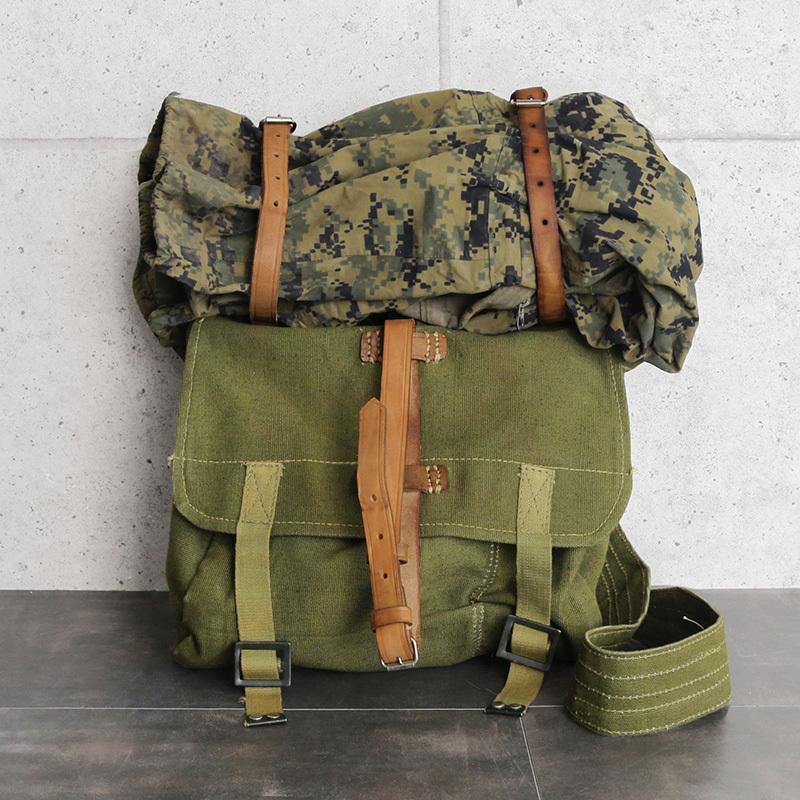 MILITARY 実物 USED ルーマニア軍 VINTAGE ブレッドバッグ MILITARY 実物 USED ルーマニア軍 VINTAGE ブレッドバッグ