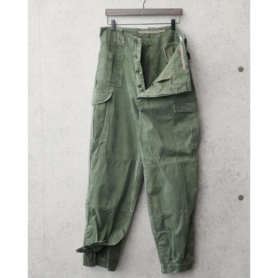 ベルギー軍カーゴパンツ MILITARY リジェクト 訳あり品 実物 USED ベルギー軍 M-64