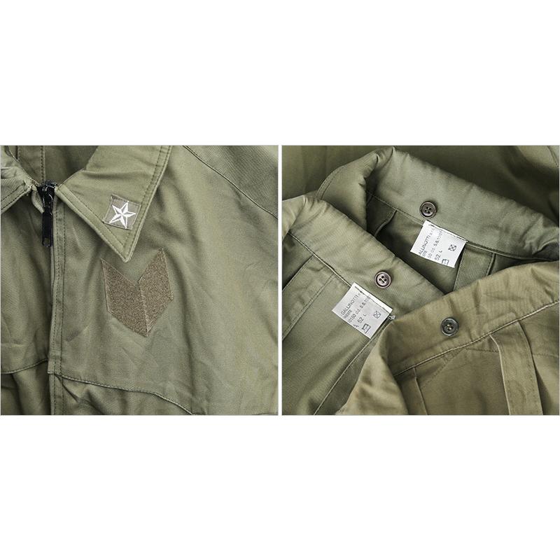 ミリタリージャケット タグ無し サイズ不明 MILITARY（ミリタリー） リジェクト 訳あり品 実物 USED イタリア軍
