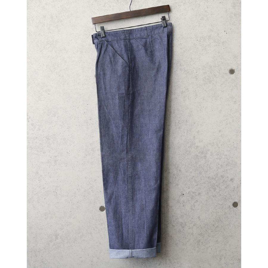 MILITARY（ミリタリー） 実物 USED フランス軍 デニム トラウザー