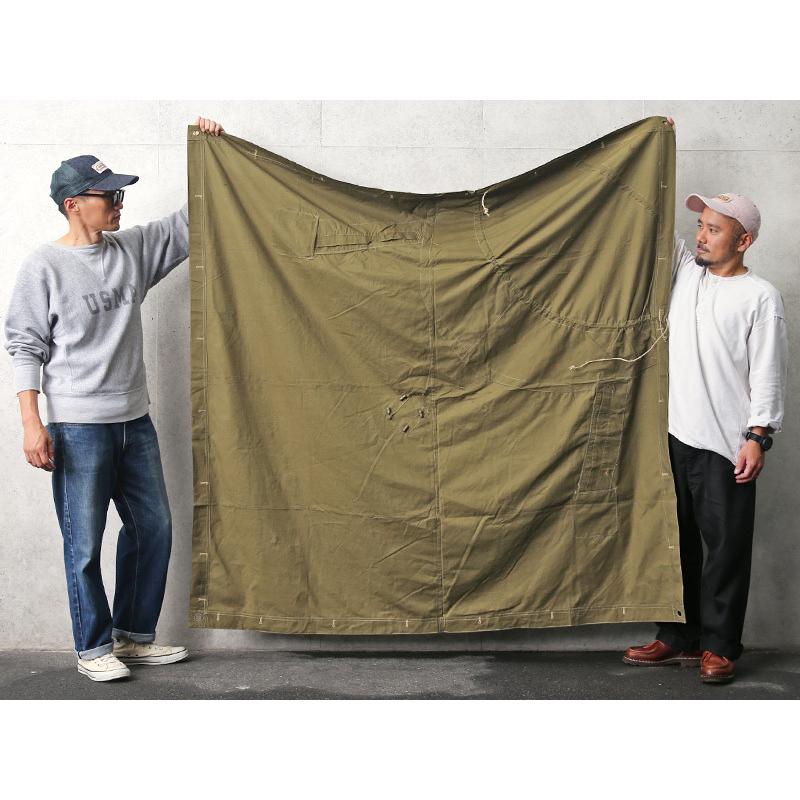 MILITARY 実物 新品 デッドストック ルーマニア軍 テントシート MILITARY 実物 新品 デッドストック ルーマニア軍 テントシート