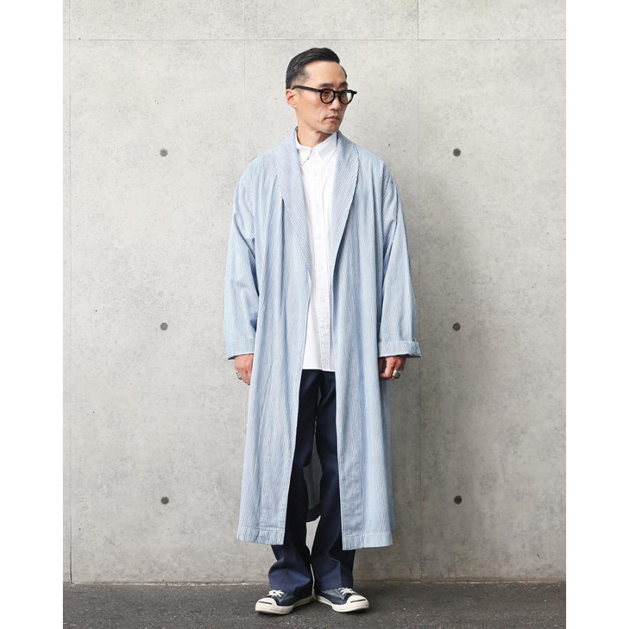 MILITARY（ミリタリー） 実物 USED チェコ軍 ストライプ ガウン ロング