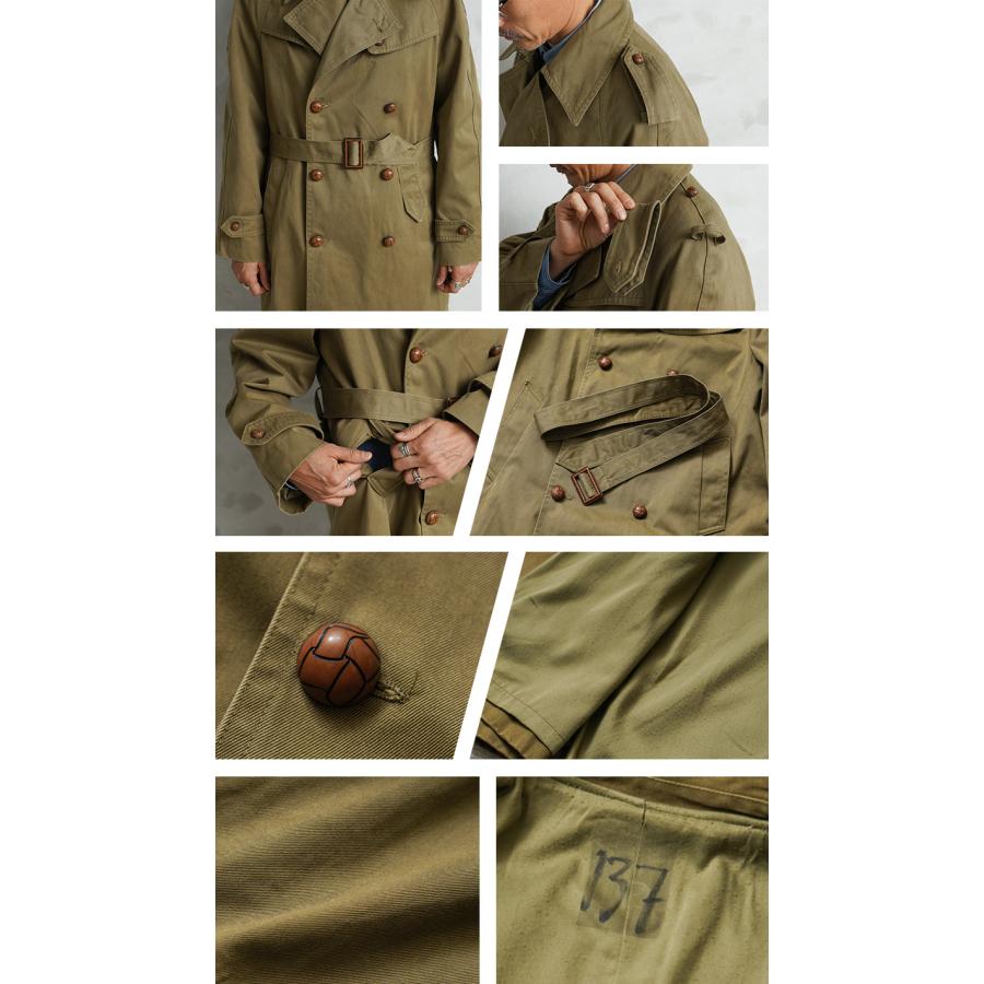 MILITARY（ミリタリー） 実物 USED スペイン軍 トレンチコート 