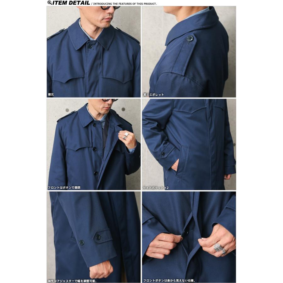 実物 USED オランダ軍 ステンカラーコート キルティングライナー付き NAVY メンズ ミリタリージャケット アウター 軍モノ 軍服【クーポン対象外】【I】｜waiper｜08