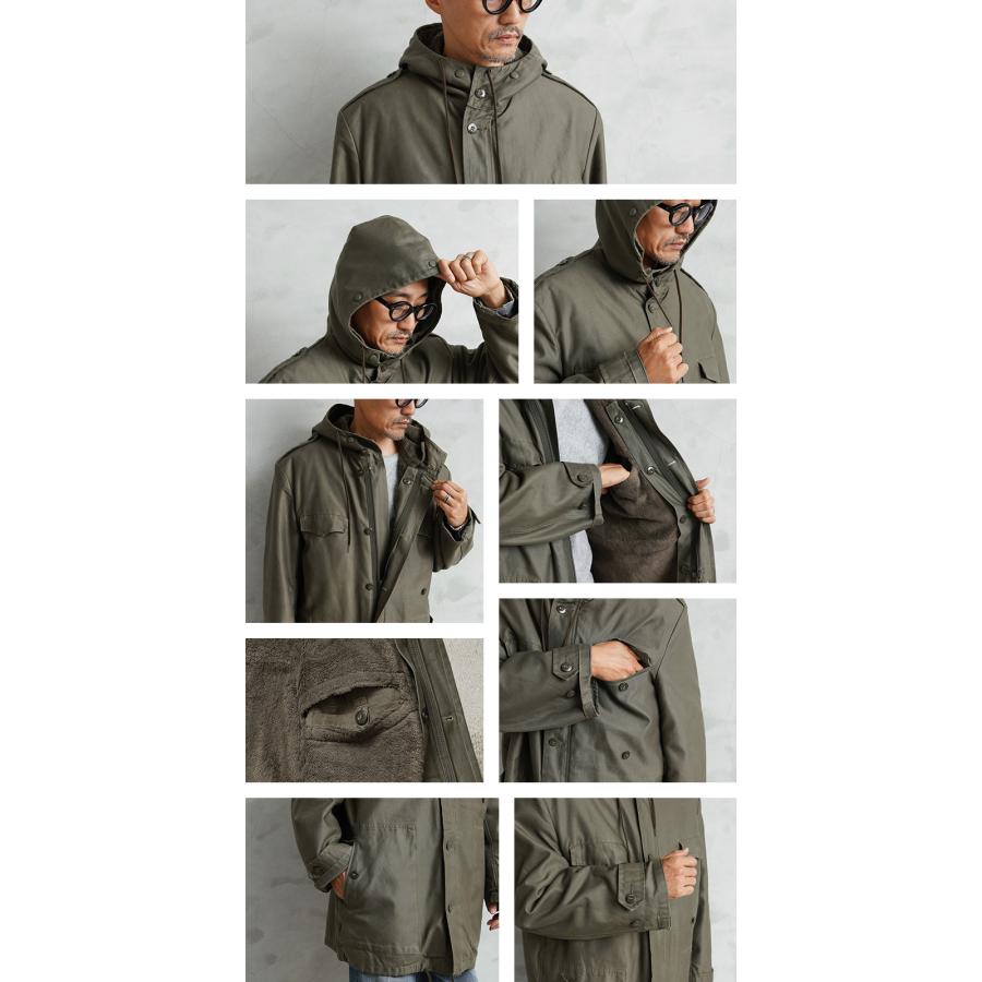 美品 ユーロミリタリー 実物 ドイツ軍ボアライニングフィールドコート 希少グレー MILITARY 実物 USED ドイツ軍 ボアライニング フィールド