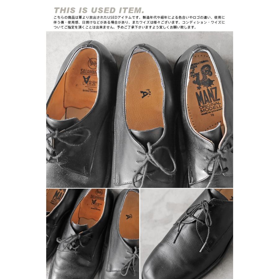 MILITARY（ミリタリー） リジェクト 訳あり 実物 USED ドイツ軍 レザー