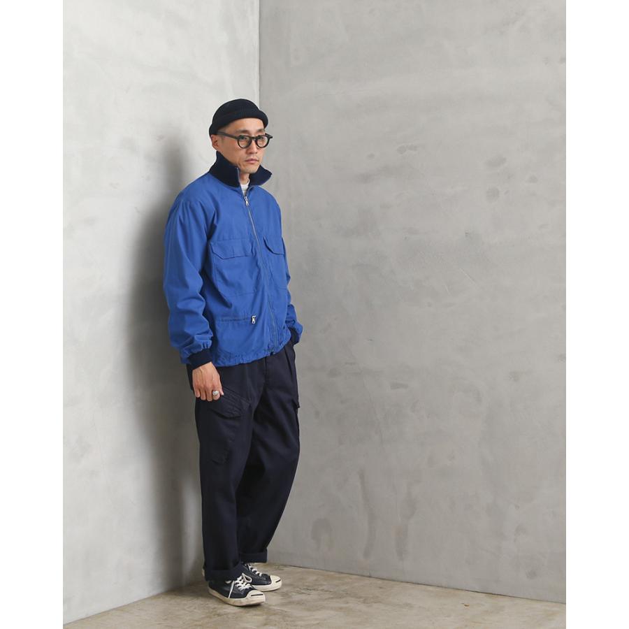 スウェーデン軍　トラックジャケット MILITARY 実物 USED スウェーデン軍 ライトウェイト ブルー