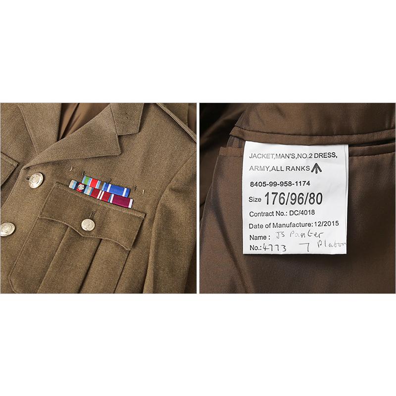 MILITARY 実物 USED イギリス陸軍 ALL RANKS No.2 DRESS MILITARY 実物 USED イギリス陸軍 ALL RANKS No.2 DRESS