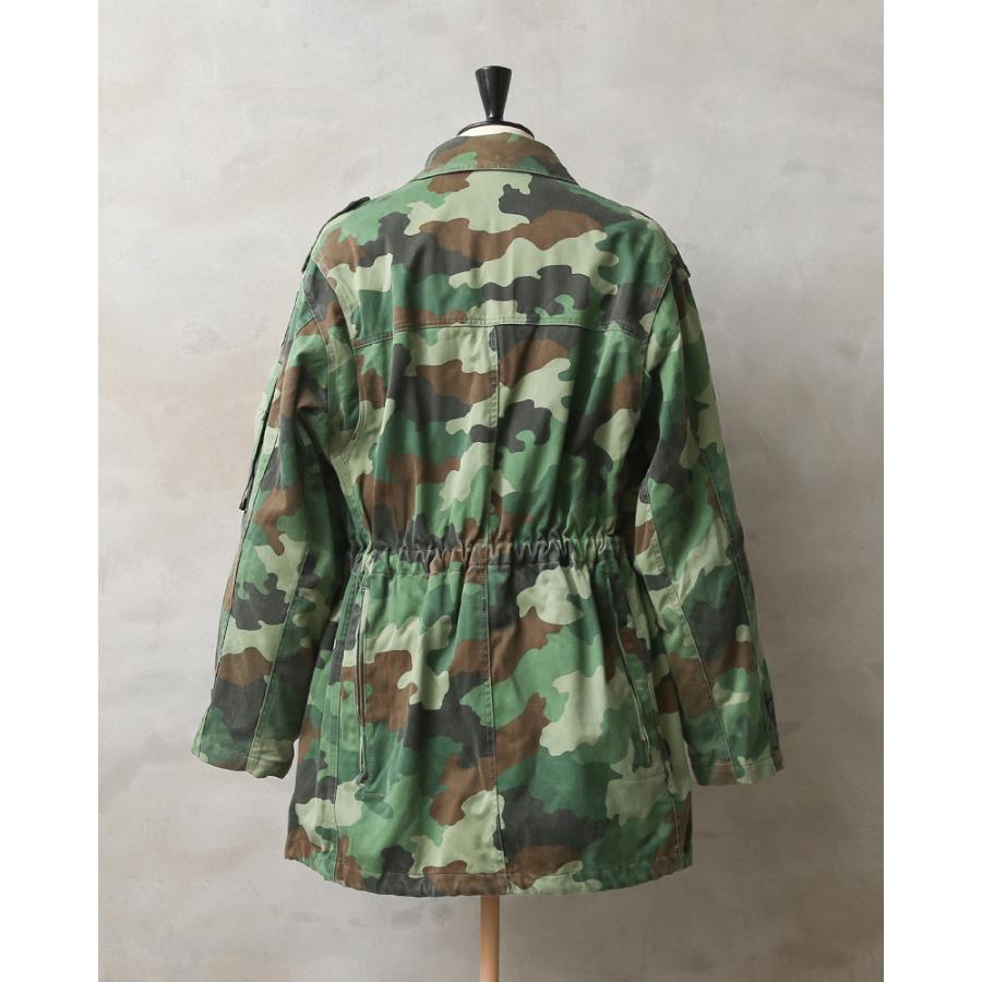 ボアライナー付ミリタリージャケット MILITARY 実物 USED セルビア軍 ボアライナー付き フィールド