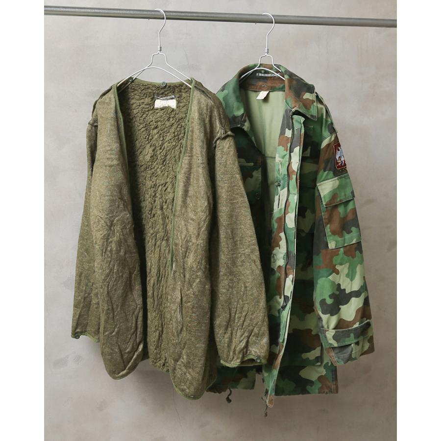 MILITARY 実物 USED セルビア軍 ボアライナー付き フィールド MILITARY 実物 USED セルビア軍 ボアライナー付き フィールド