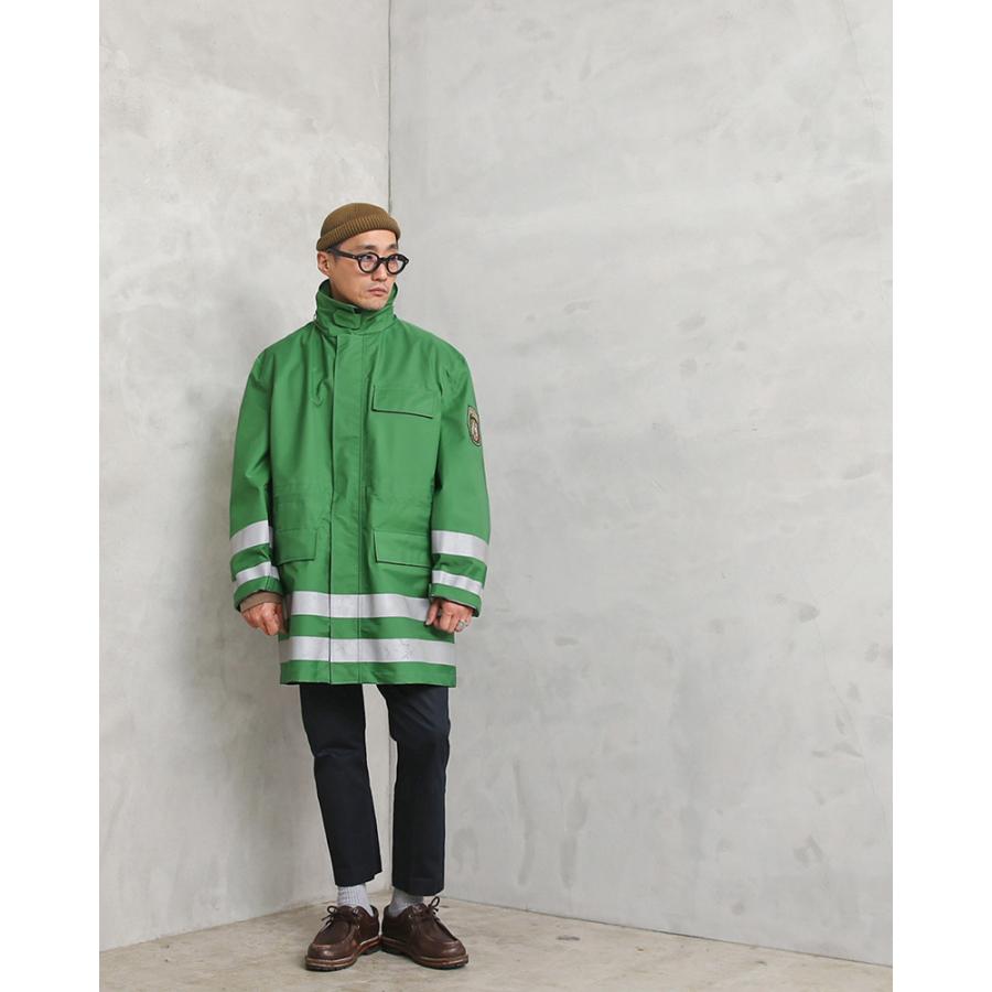 90's ユーロ古着 ドイツ警察 背中プリント 本革 レザーポリスマン