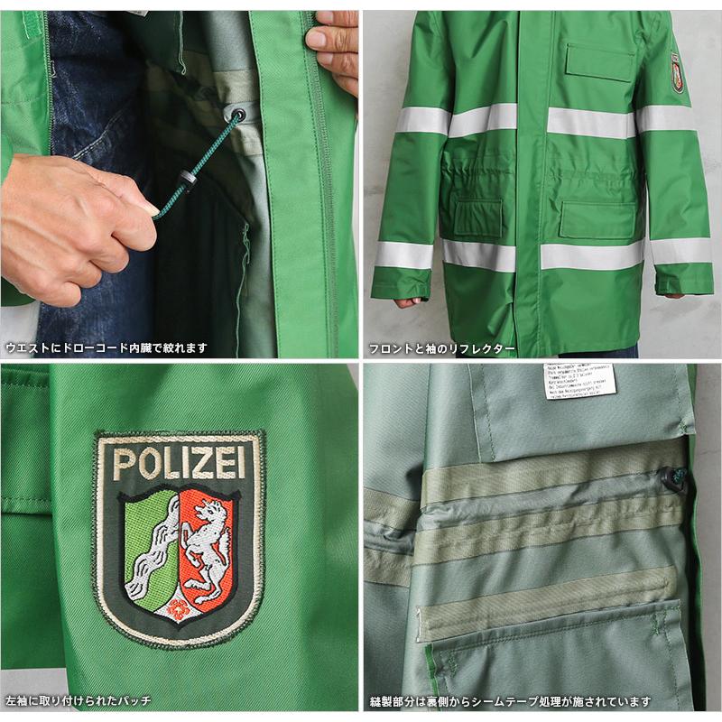 MILITARY 実物 USED ドイツ警察 WATERPROOF“POLIZEI”ポリス