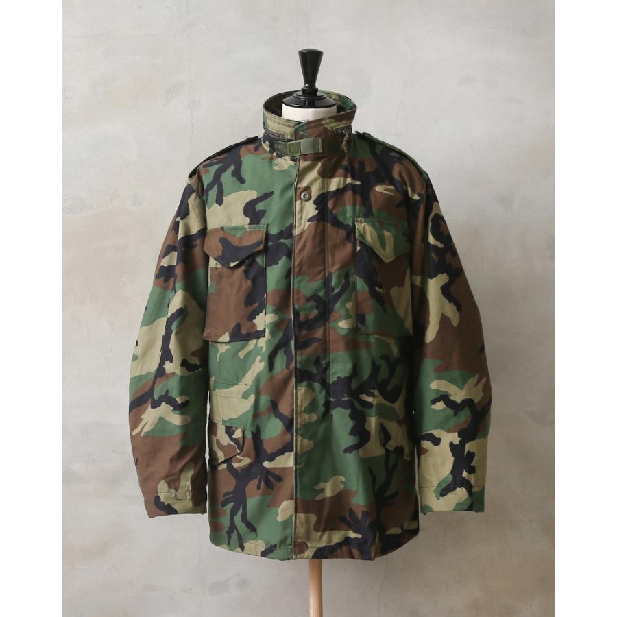 米軍放出品　実物　希少　3Cカラー　M65 ミリタリージャケット　サイズM MILITARY 実物 USED 米軍 M-65フィールドジャケット 3カラー