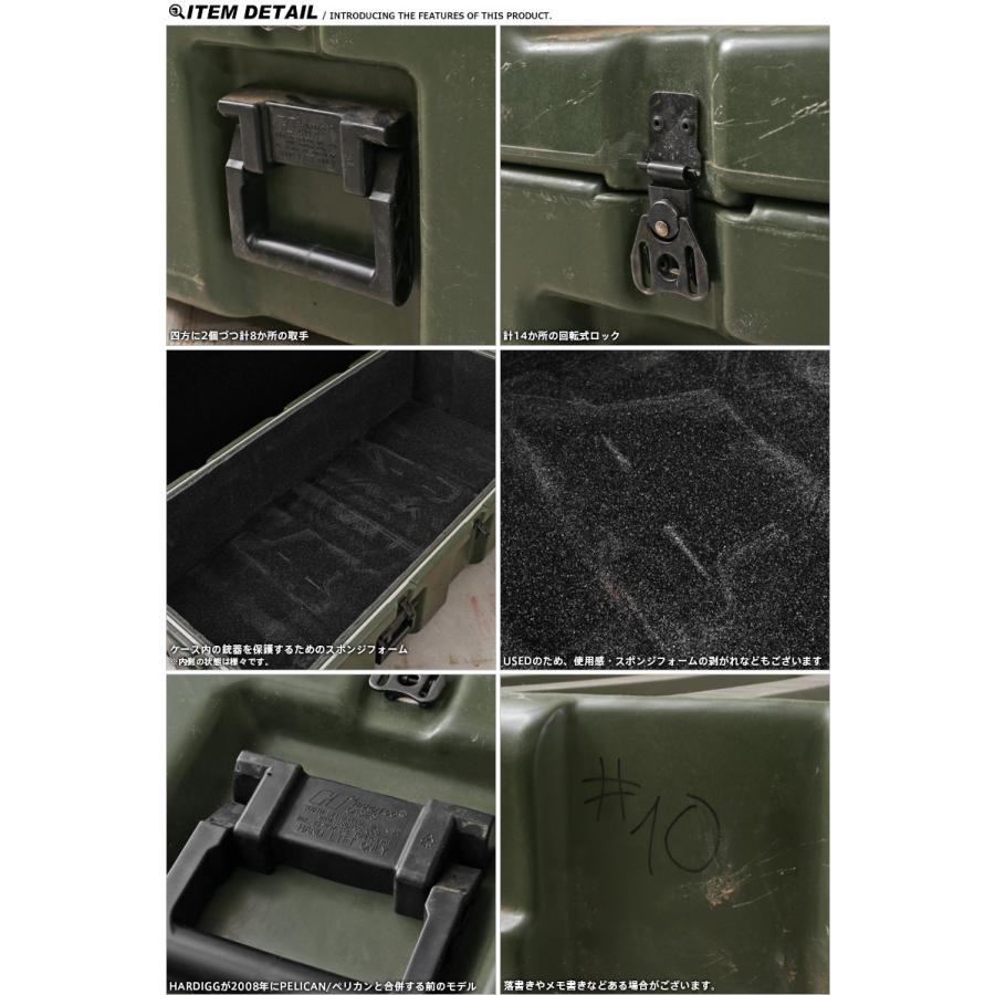 MILITARY 実物 USED 米軍 HARDIGG ハーディグケース / コンテナ MILITARY 実物 USED 米軍 HARDIGG ハーディグケース / コンテナ