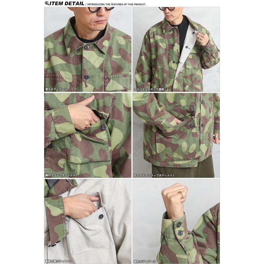 MILITARY 実物 USED フィンランド軍 M-62 リバーシブル MILITARY 実物 USED フィンランド軍 M-62 リバーシブル