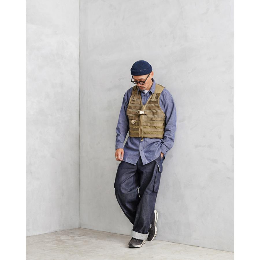 米軍 U.S タクティカルベスト ② 美品 USA製 実物 米軍 U.S.ARMY MOLLE II FLCベスト