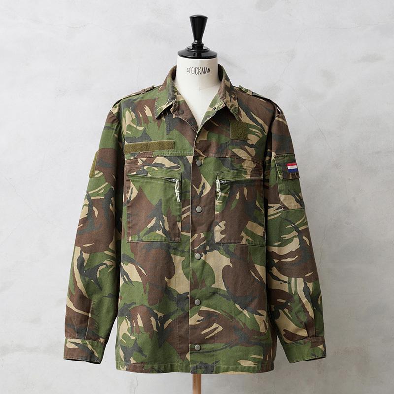 MILITARY 実物 USED オランダ軍 フィールドジャケット DPMカモ MILITARY 実物 USED オランダ軍 フィールドジャケット DPMカモ